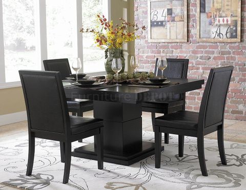 The Art of Styling Contemporary Black Dining Sets for Everyday Living